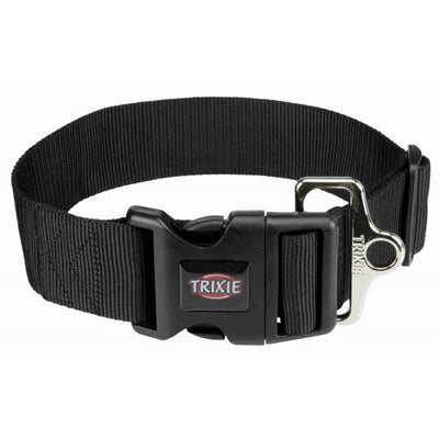 Trixie - Premium Black Collar S-M 30-45cmx15mm