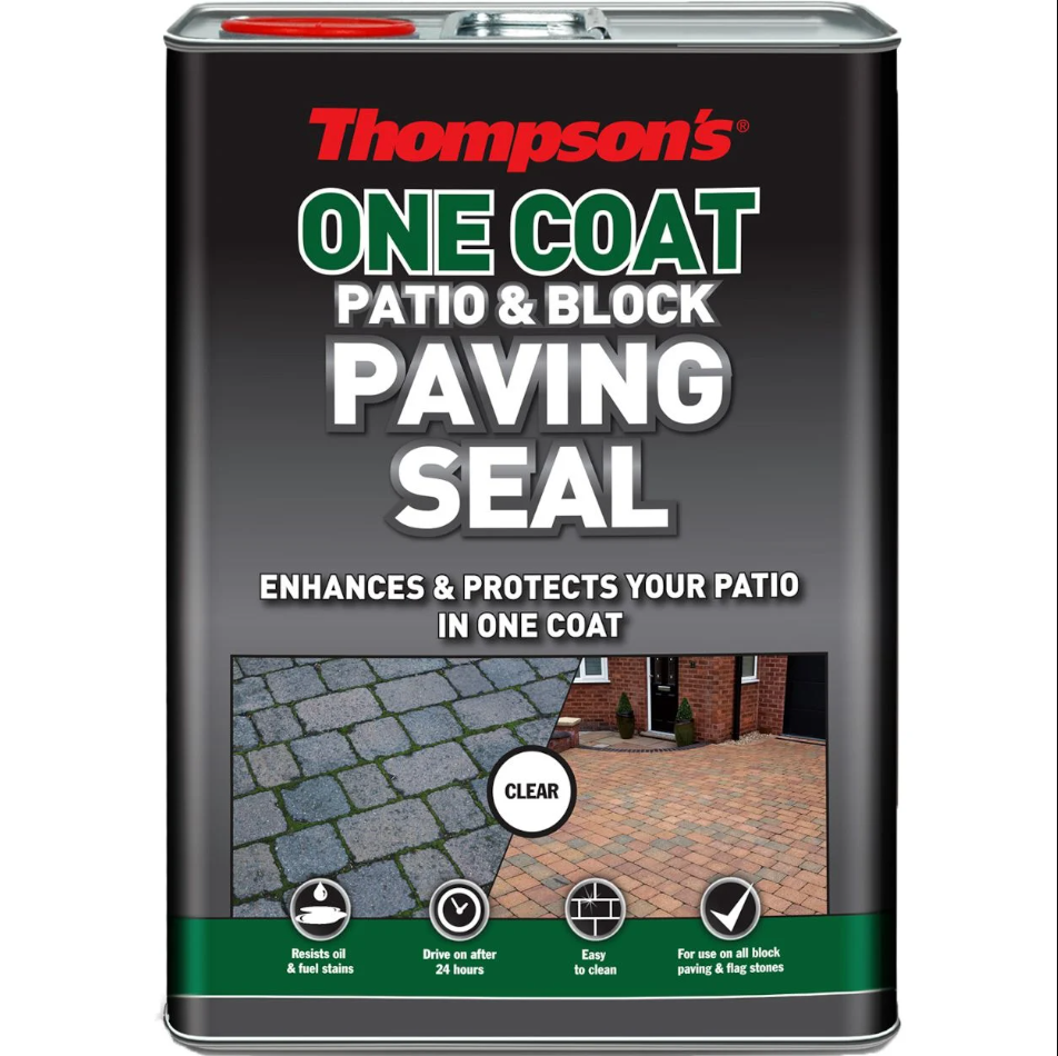 Thompson's 5 Litre One Coat Patio & Block Paving Seal