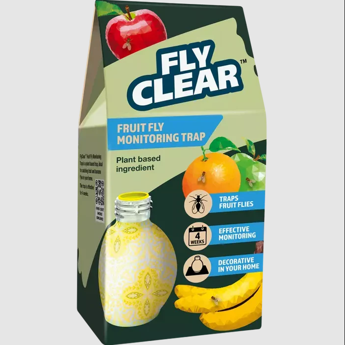 FlyClear Organic Fruit Fly Monitoring Trap