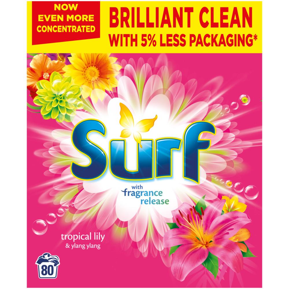 Tropical Lily & Ylang Washing Powder 80 Wash - 4Kg