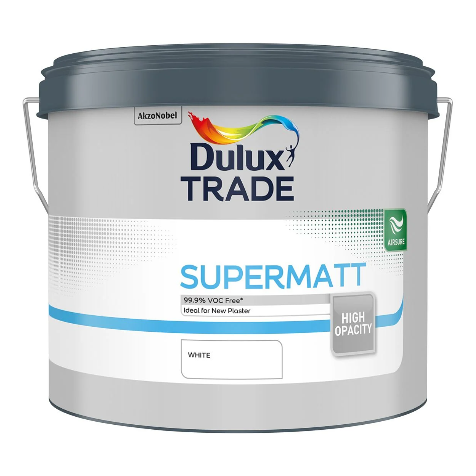 Dulux Trade Super Matt Trade White 10L