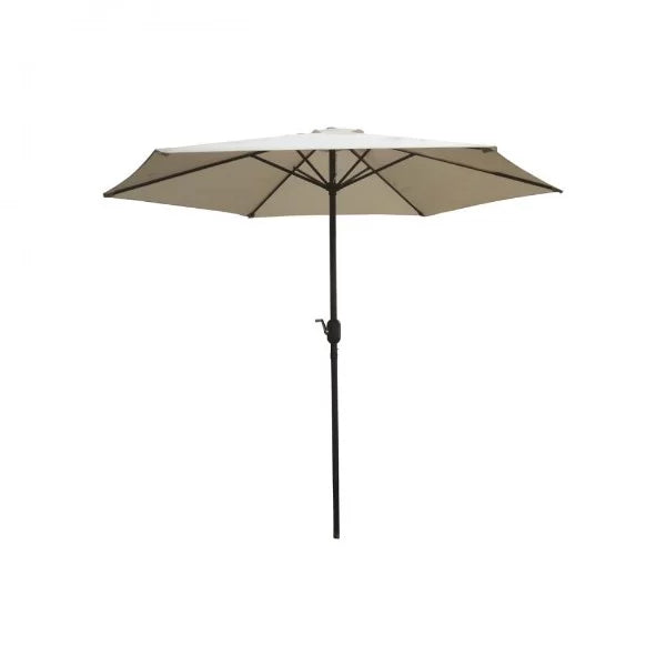 2.7m Aluminium Parasol- Cream