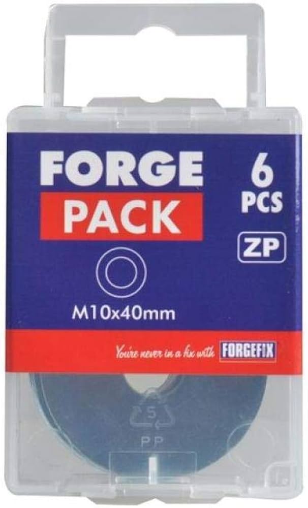 ForgePack Flat Washer M10 X 40 (Pack6)