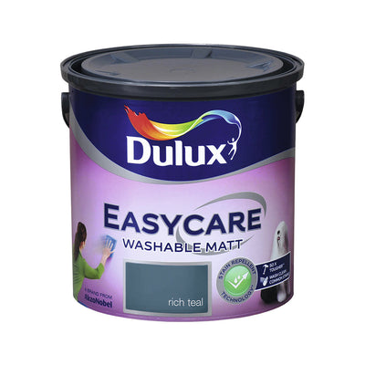 Dulux Easycare Matt Rich Teal 2.5L