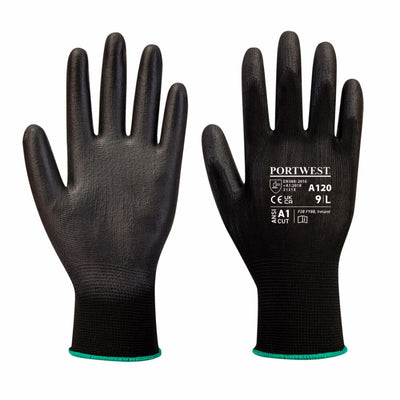 Portwest - PU Palm Glove - Black