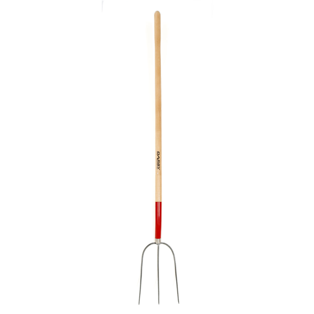 True Temper Darby C/S 3 Tine Hay Fork 48\ LH Red Ferrule