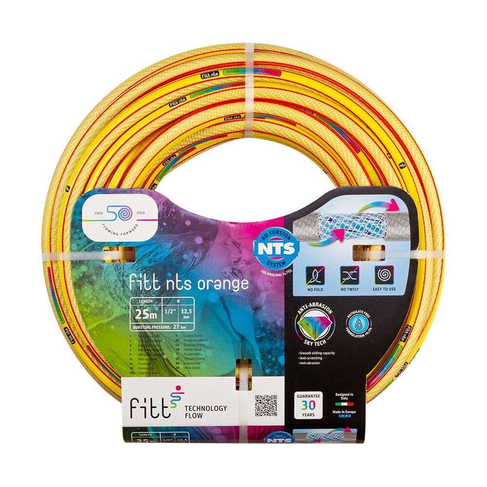 Heavy 1/2" Yellow Hose 25mtr Roll