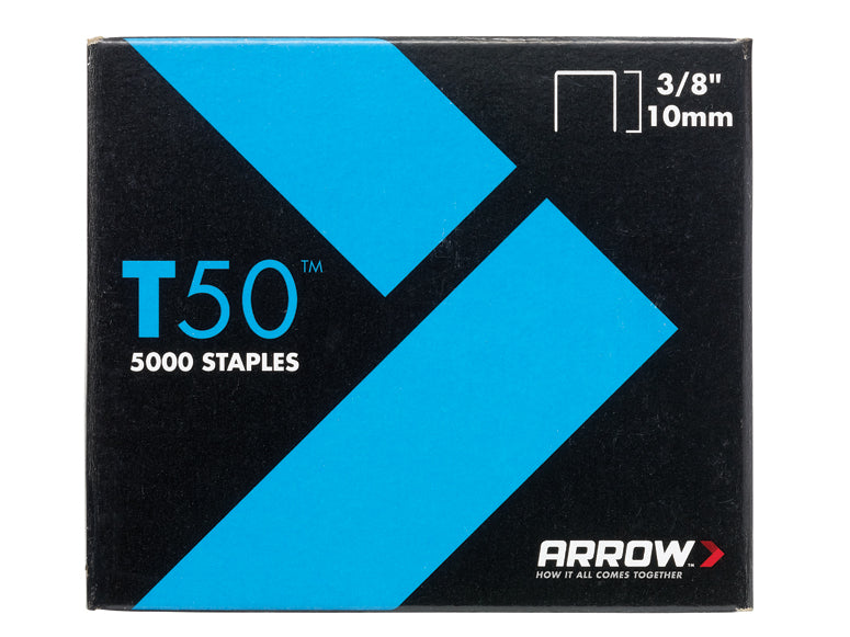 T50 Staples 10mm (3/8in) (Pack 1250)