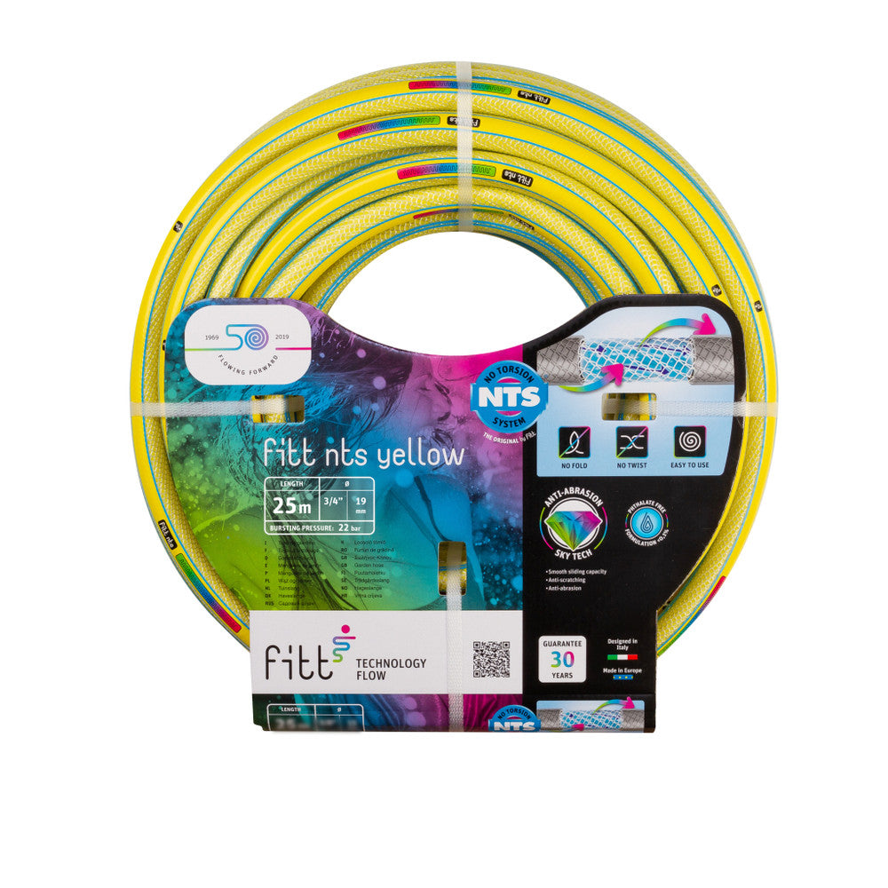 Fitt Yellow 3/4" X 25m Hose