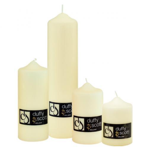 Ivory Pillar Candle 150x60mm