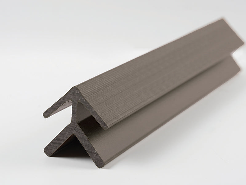 Ultrashield Silver Grey Outside Trim For Traditional Cladding (55 X 59 X 3000Mm)