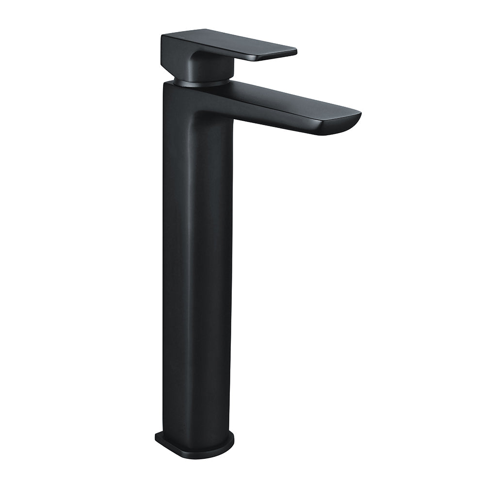 Swansea Tall Mono Basin Mixer Black