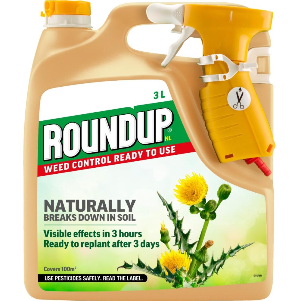 Roundup Natural Weedkiller RTU 3L