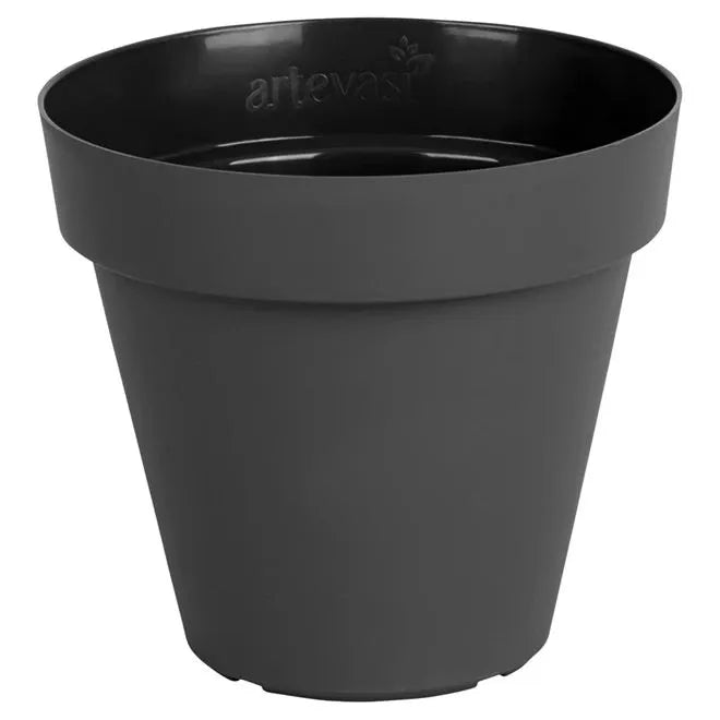 Capri Pot 18cm Anthracite