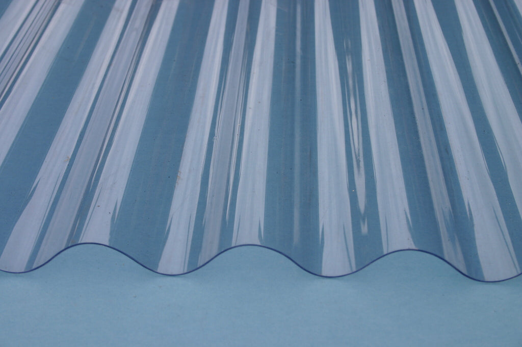 8' X 26" Corrugated Clear Light Sheets