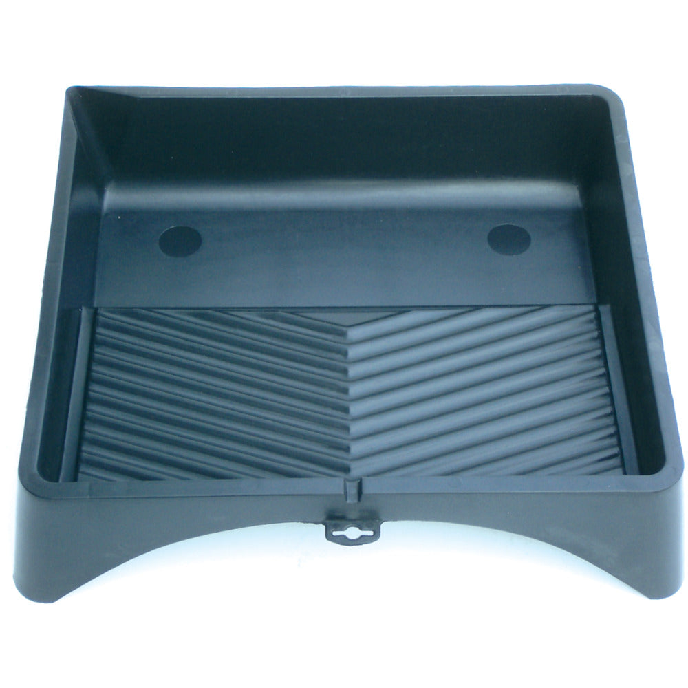 Fleetwood 15\ Black Plastic Tray