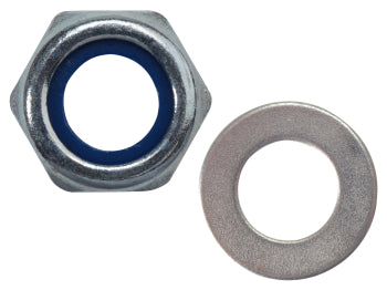 ForgePack Wing Nut & Washer M8 ZP PK12