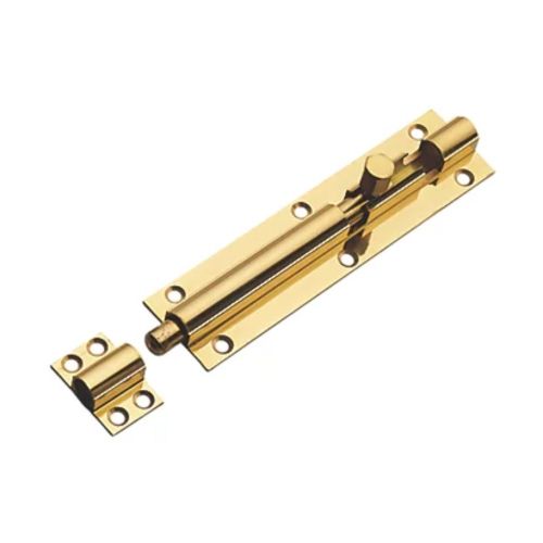 Solid Brass Barrell Bolts 6"