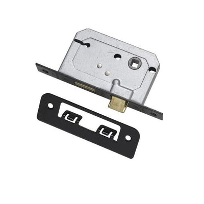 Basta Black 63mm Internal Sashlock -  Carded