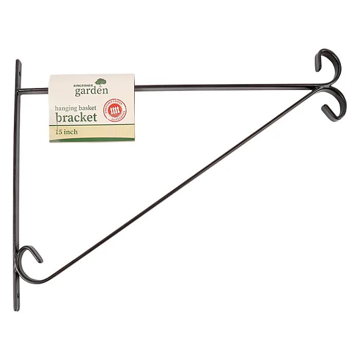 Hanging Basket Bracket 15" Black