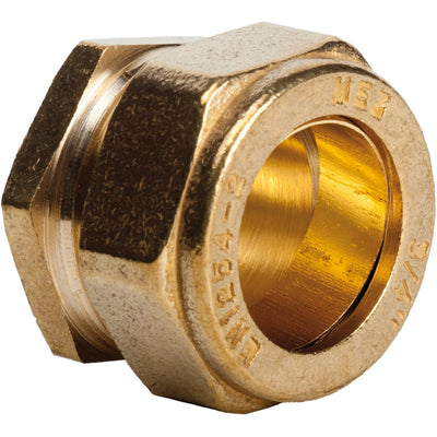 South Coast Brass - 3/4\ Compression Stop End 351