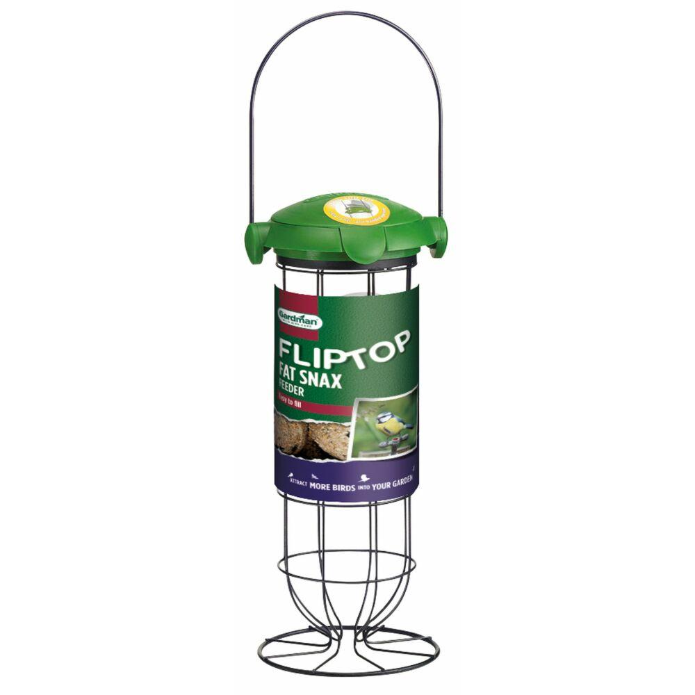 Gardman Flip Top Fat Snax Feeder