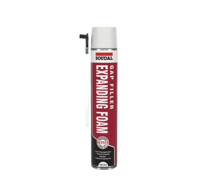 Soudal Gap Filler Expanding Foam Hand Held - 750 ml