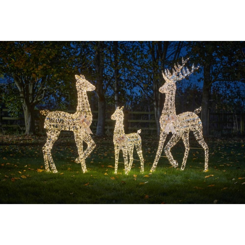 Three Kings Gold Twist Stag - 150cm