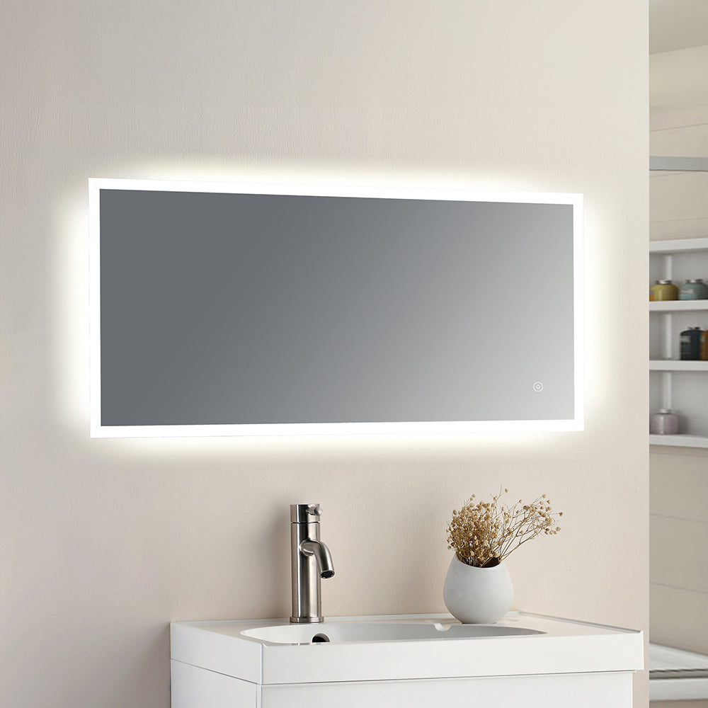 Noah 1200 x 600 De-Mist LED Mirror