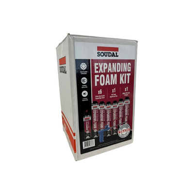 Soudal Gap Filler Expanding Foam Gun Grade Contractor Pack