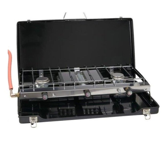 Go System Double Burner Stove & Grill GS2300