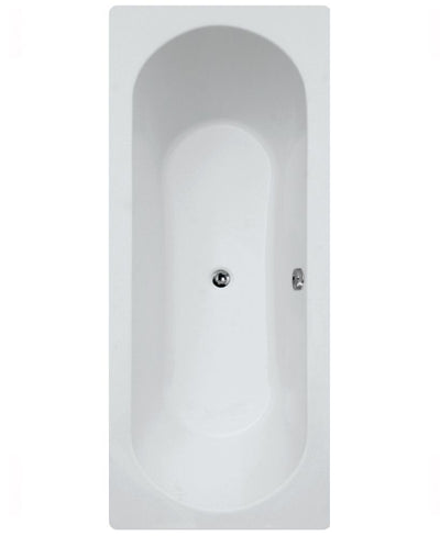 Clover 1800X800Mm Double Ended Bath White