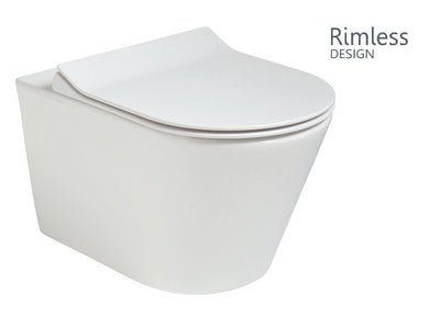 Reflections Rimless Back To Wall Wc & Sequence Slim Soft Close Seat