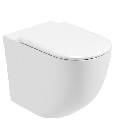 Inspire Rimless Back To Wall Wc & Alpha Soft Close Seat