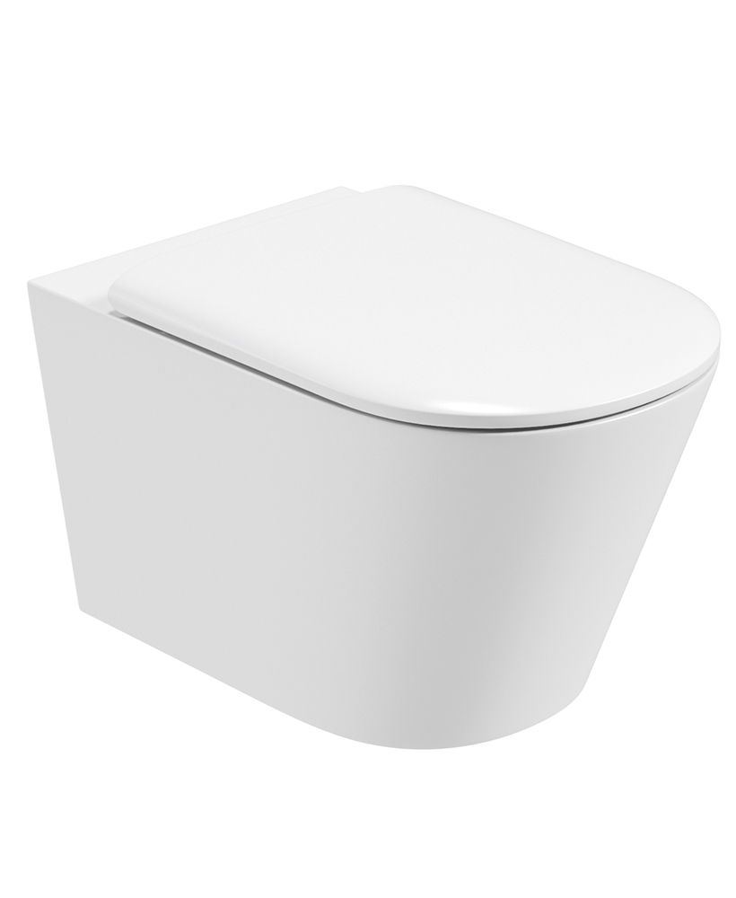 Reflections Rimless Wall Hung Wc & Alpha Soft Close Seat