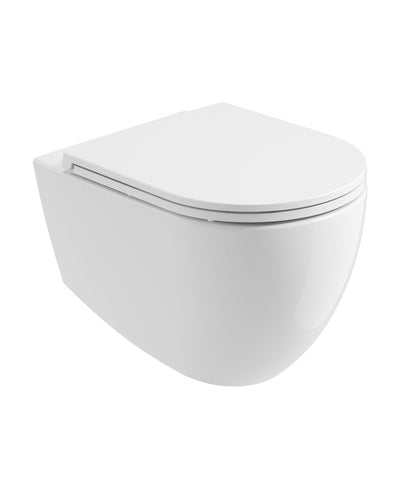 Avanti Rimless Wall Hung Wc & Seat White