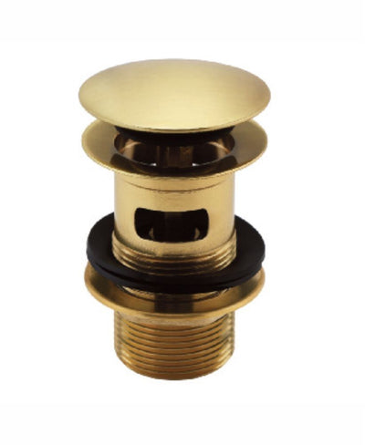 Sync 1.25In Click Clack Waste Brushed Gold