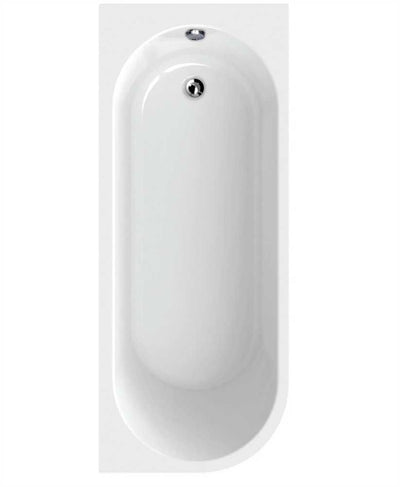 Arc 1600X700Mm Right Hand Single Ended Bath White