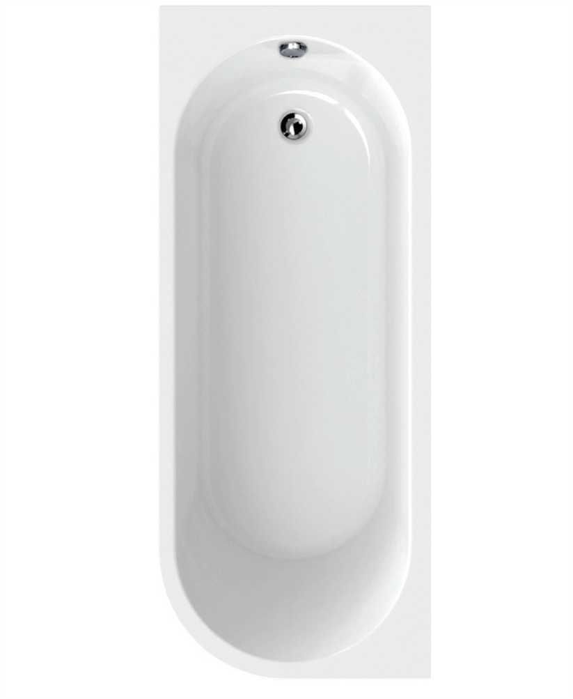 Arc 1800X700Mm Left Hand Single Ended Bath White