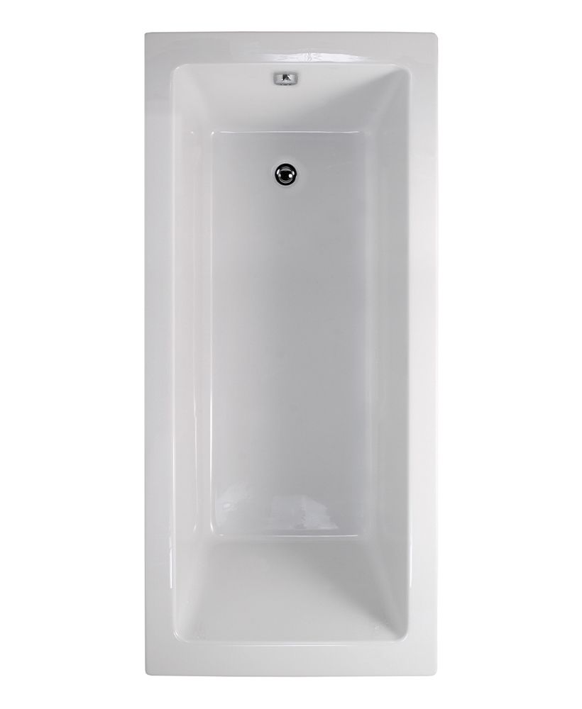 Pacific 1700X700Mm Single Ended Bath White