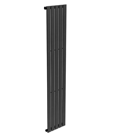 Piatto 1800X376Mm Designer Radiator Vertical Single Panel Black