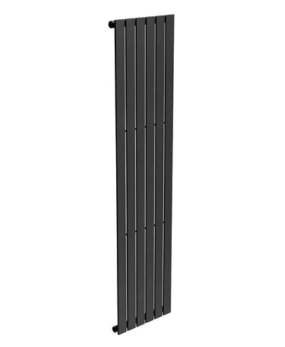Piatto 1800X452Mm Designer Radiator Vertical Single Panel Black