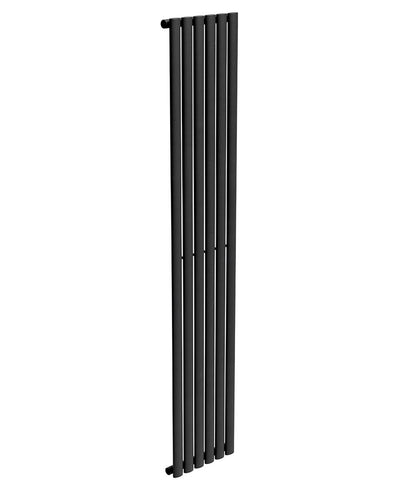 Amura 1800X360Mm Designer Radiator Vertical Single Panel Black