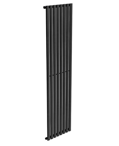 Amura 1800X480Mm Designer Radiator Vertical Single Panel Black