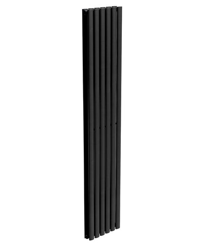 Amura 1800X360Mm Designer Radiator Vertical Double Panel Black