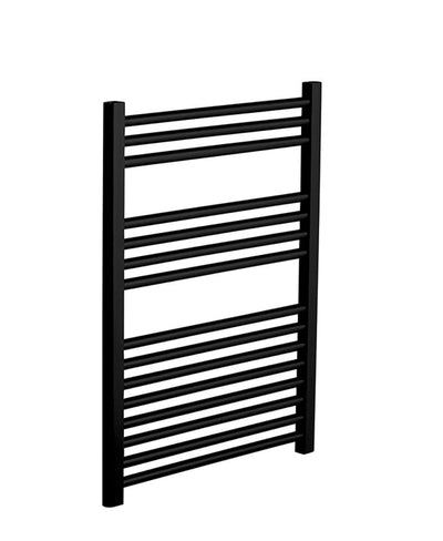Ladder 800X600Mm Straight Towel Warmer Black