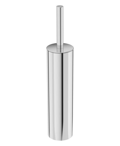 Stessa Round Toilet Brush & Holder Chrome