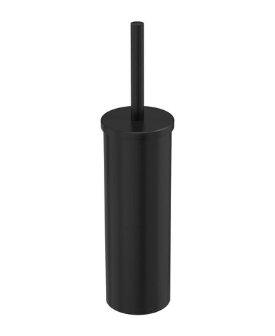 Stessa Round Toilet Brush & Holder Matt Black