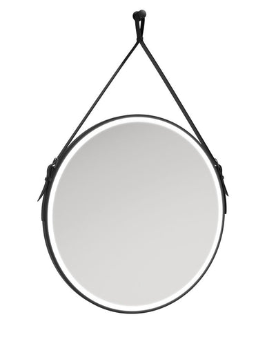 Astrid Style Rope Feature 800Mm Round Illuminated Led Mirror