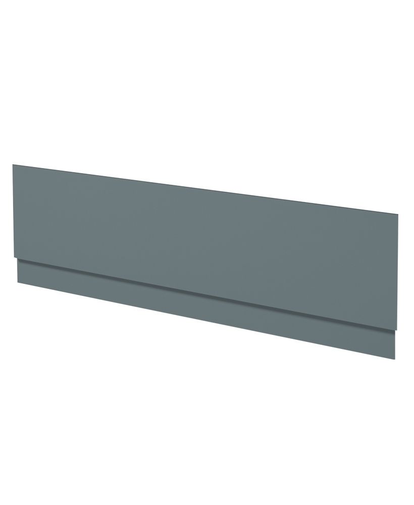 Scandinavian 1800Mm Front Bath Panel Matt Coral Green